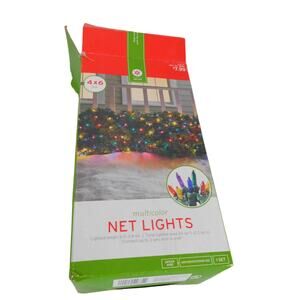 Target Holiday Time Multicolor 6 Ft Net Lights Indoor Outdoor